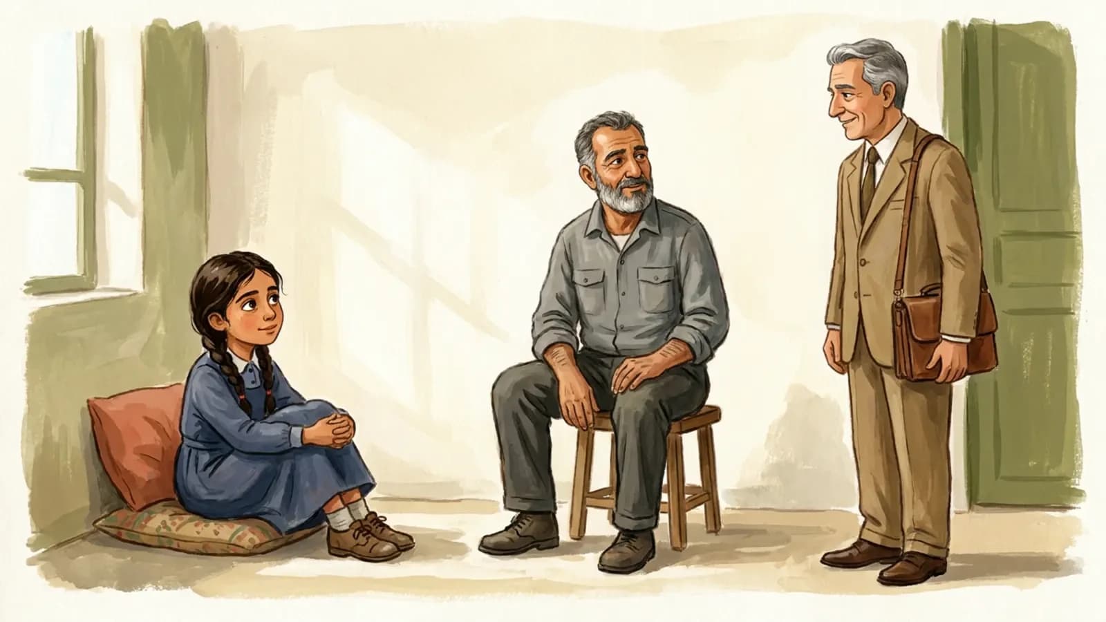 راما تطلب مساعدة لوالدها
